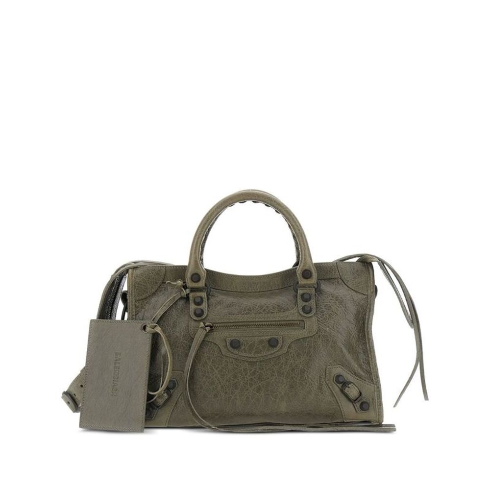 Balenciaga Women Le City Small Leather Handbag